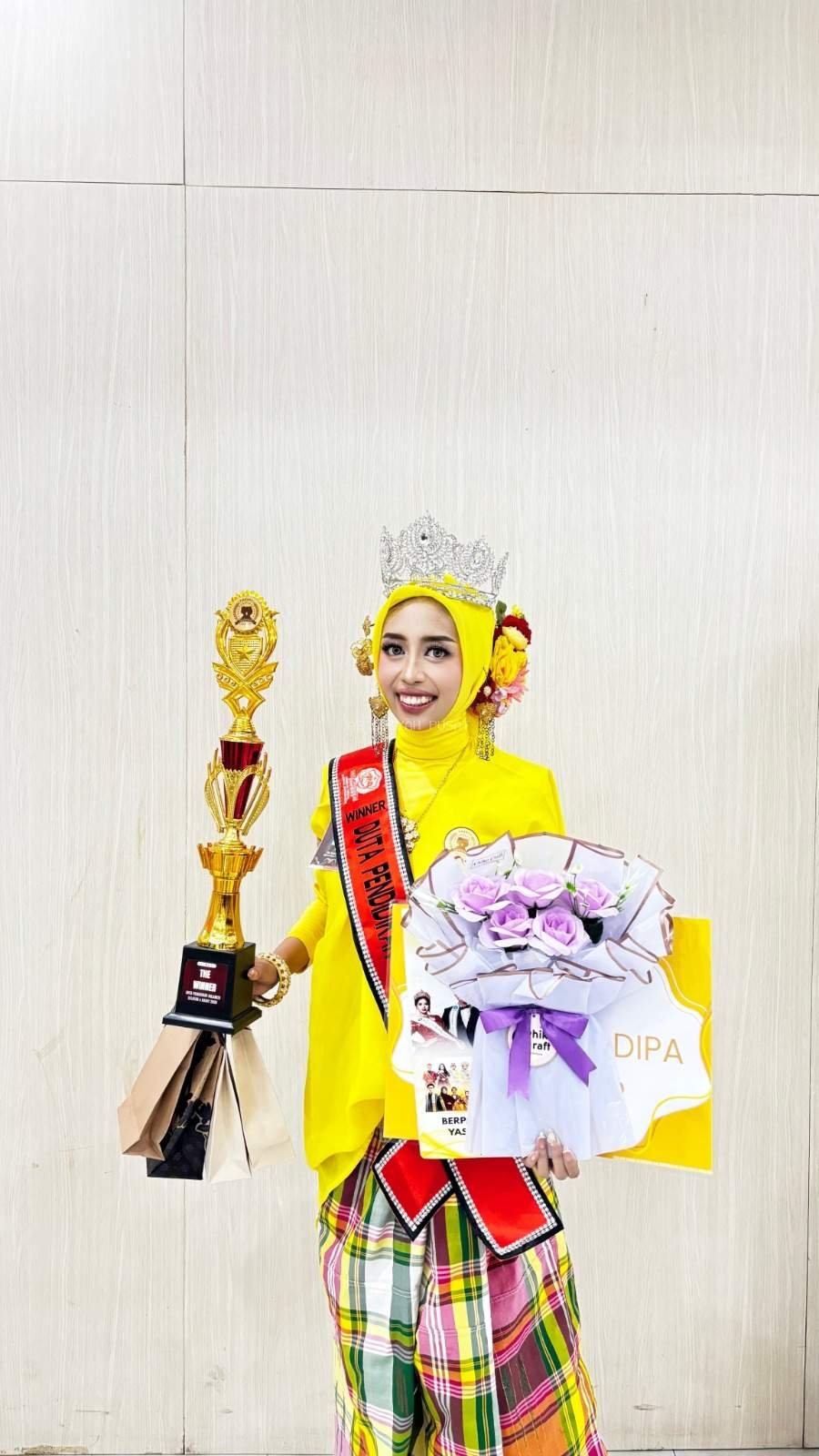 Alumni MAS As’adiyah Putri Sengkang Zahra Fiqratun Sakinah Raih Winner Duta Pendidikan Sulselbar 2026