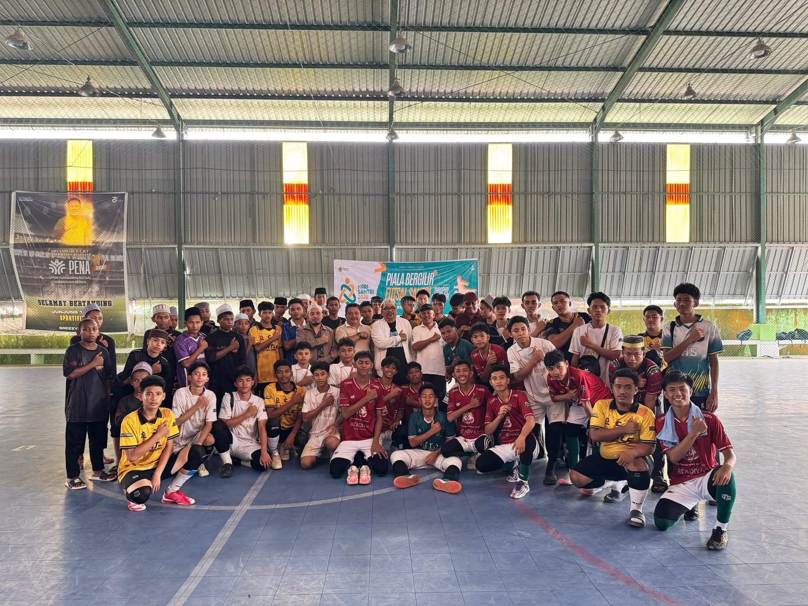 Pondok Pesantren As’adiyah Sebatik berhasil meraih Juara I dalam Turnamen Futsal Antar Pondok Pesantren