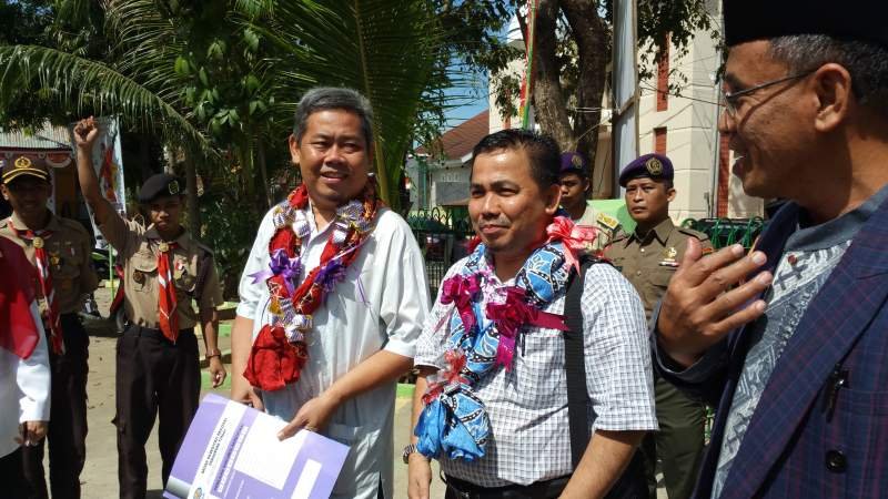 Foto Penyambutan Tim Asesor Program Studi Ahwal Al-Syakhshiyah