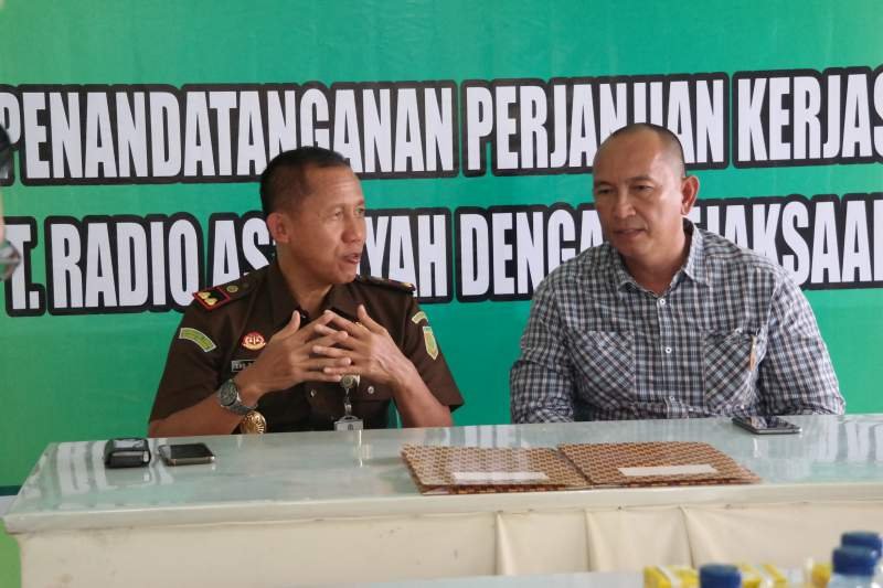 Kejaksaan Negeri Wajo Mendatangi Radio As'adiyah