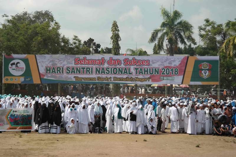 Para Santri Diharapkan Vokal  Menyuarakan dan Meneladankan Hidup Damai
