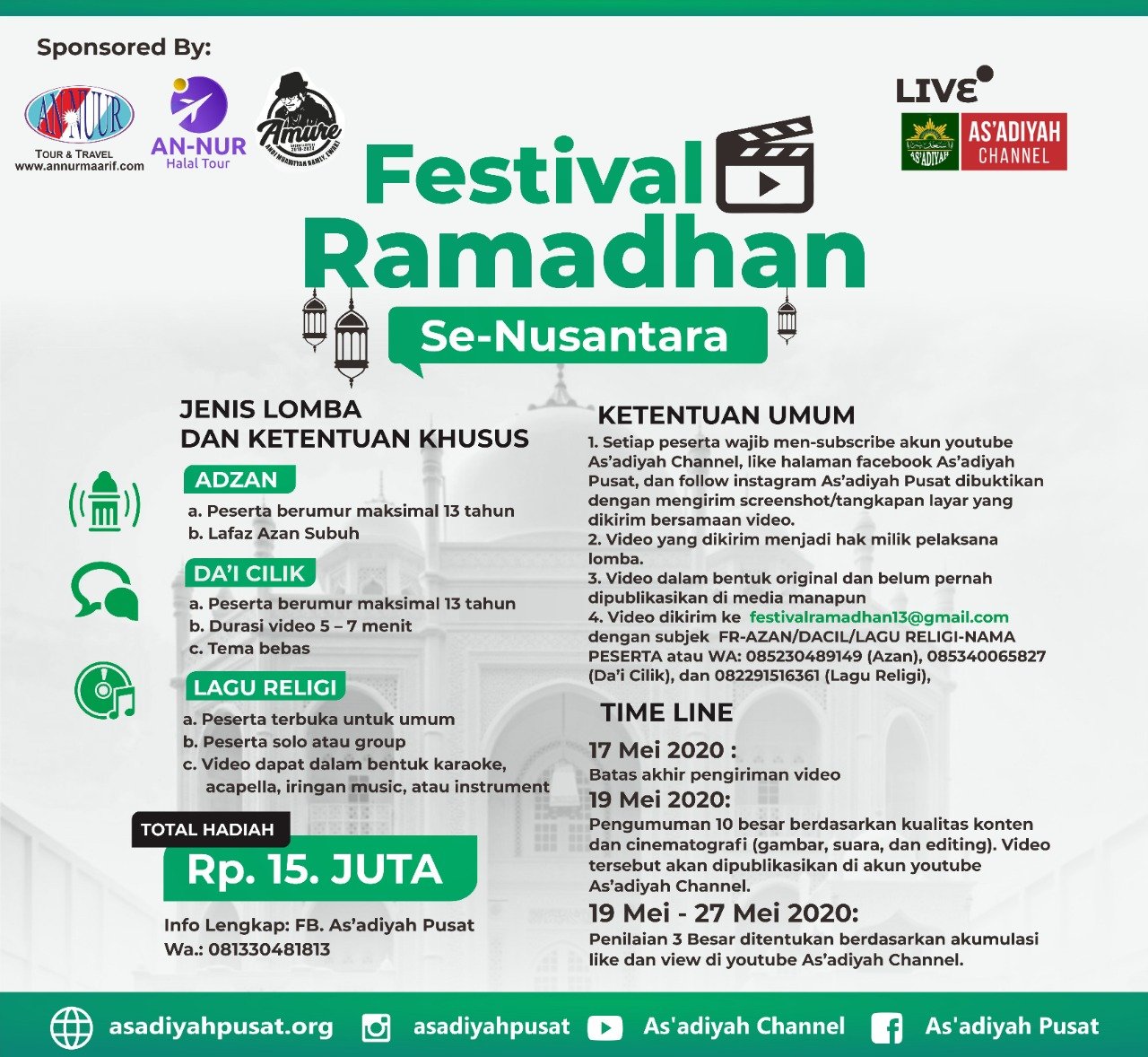 Ayo Ikuti Festival Ramadhan Dari Rumah