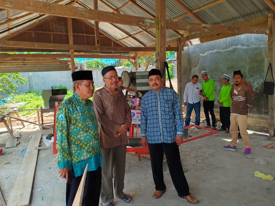 Pengurus Pusat Mengunjungi Pabrik Daur Ulang Sampah