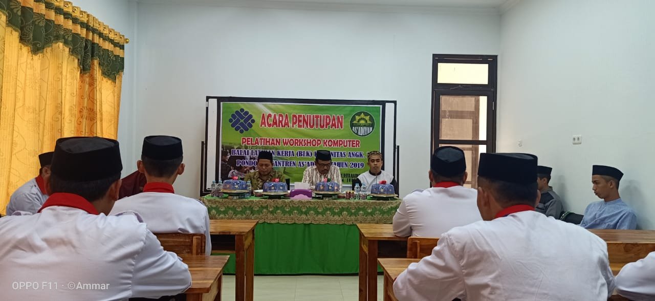 Penutupan Workshop Pelatihan IT Ma'had Aly
