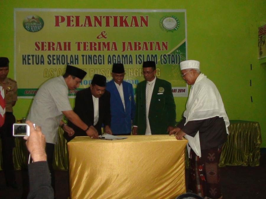 Pelantikan Dan Serah Terima Jabatan Ketua STAI As'adiyah