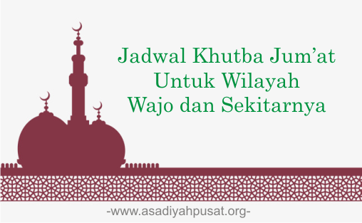 Jadwal Khatib Jum’at 3 Agustus 2018