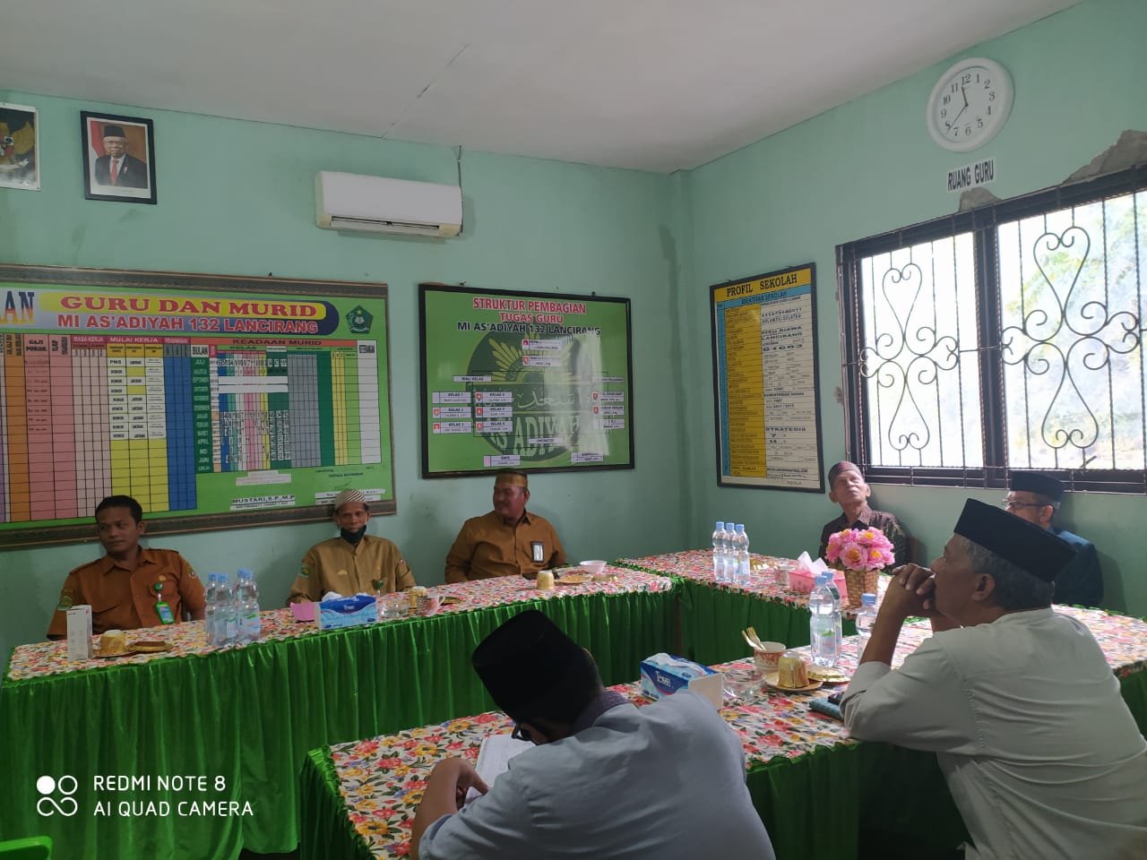 Kunjungan PP di As'adiyah Lancirang