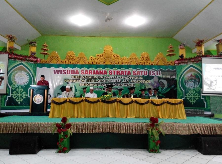 Wisuda Sarjana Strata S1 STAI dan Ma’had Aly 2014