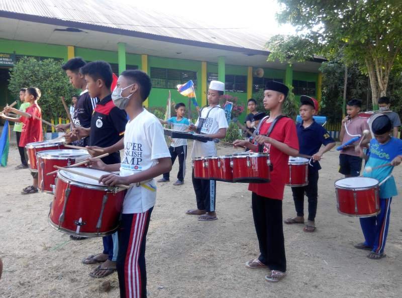 Menyambut Satu Muharram, Santri Gelar Latihan