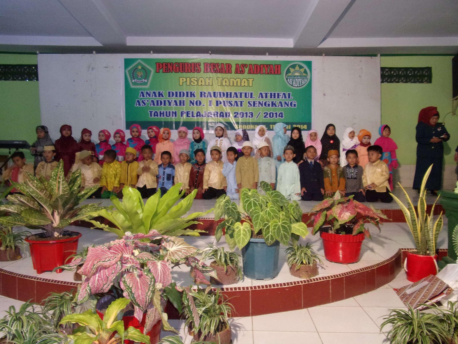 Pisah Tamat TK 1 As'adiyah Berlangsung Meriah