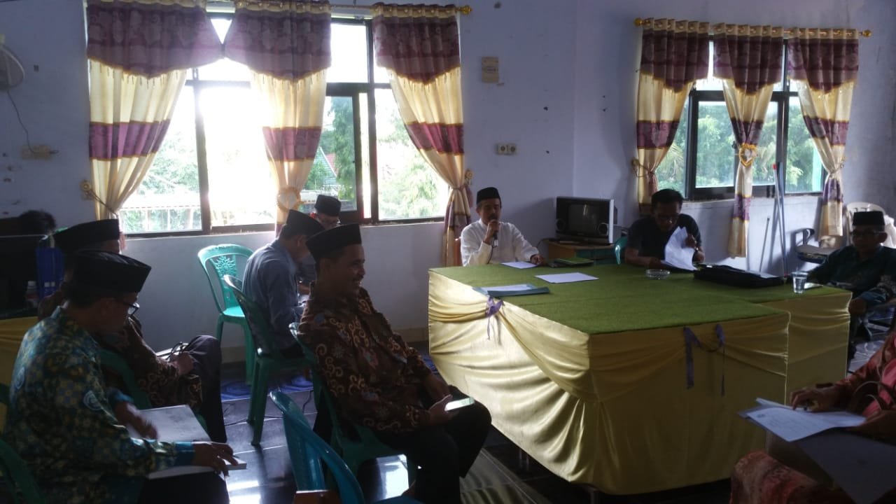Mantapkan Ujian Madrasah, Panitia Gelar Pertemuan