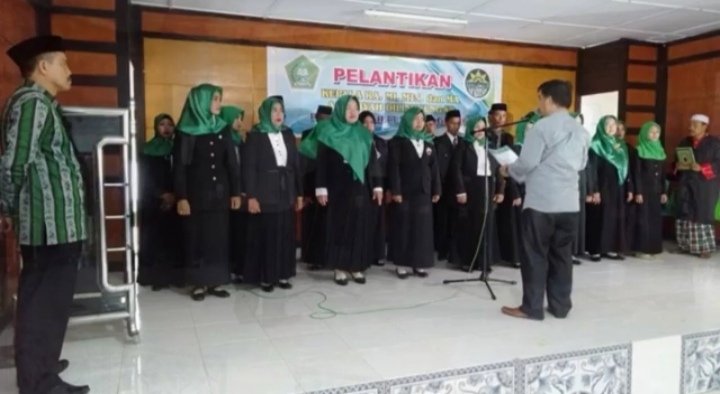 Pelantikan Kepala Madrasah se Kec. Belawa