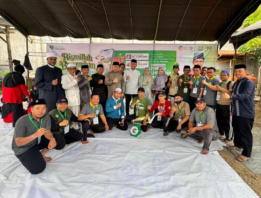 As’adiyah Sembelih 70 Ekor Sapi dan 44 Ekor Kambing pada Iduladha 1447 H