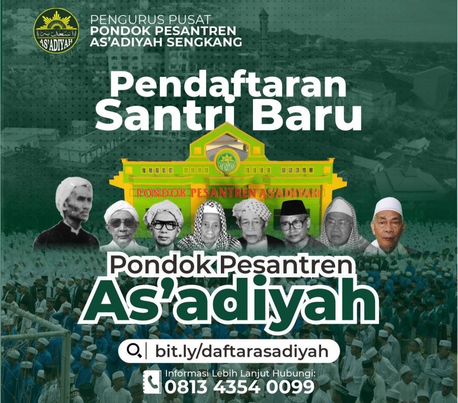 Telah dibuka Pendaftaran Santri Baru Tahun 2022/2023