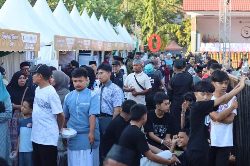 Expo Kemandirian Pesantren Jadi Jembatan Santri dan Dunia Bisnis di Wajo