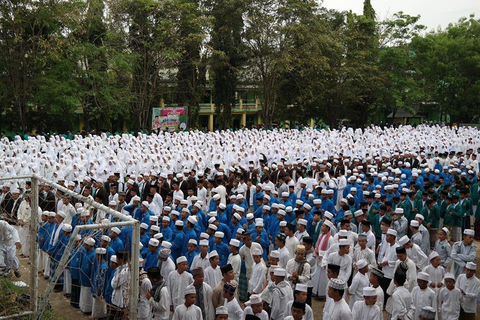 Beginilah Persiapan As'adiyah Menyambut Hari Santri