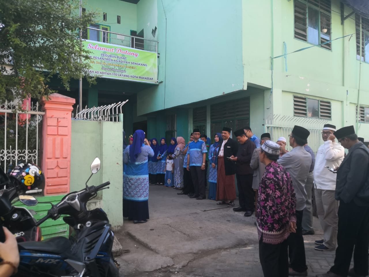 Kunjungan  Pengurus Pusat Ke Cabang As'adiyah Layang