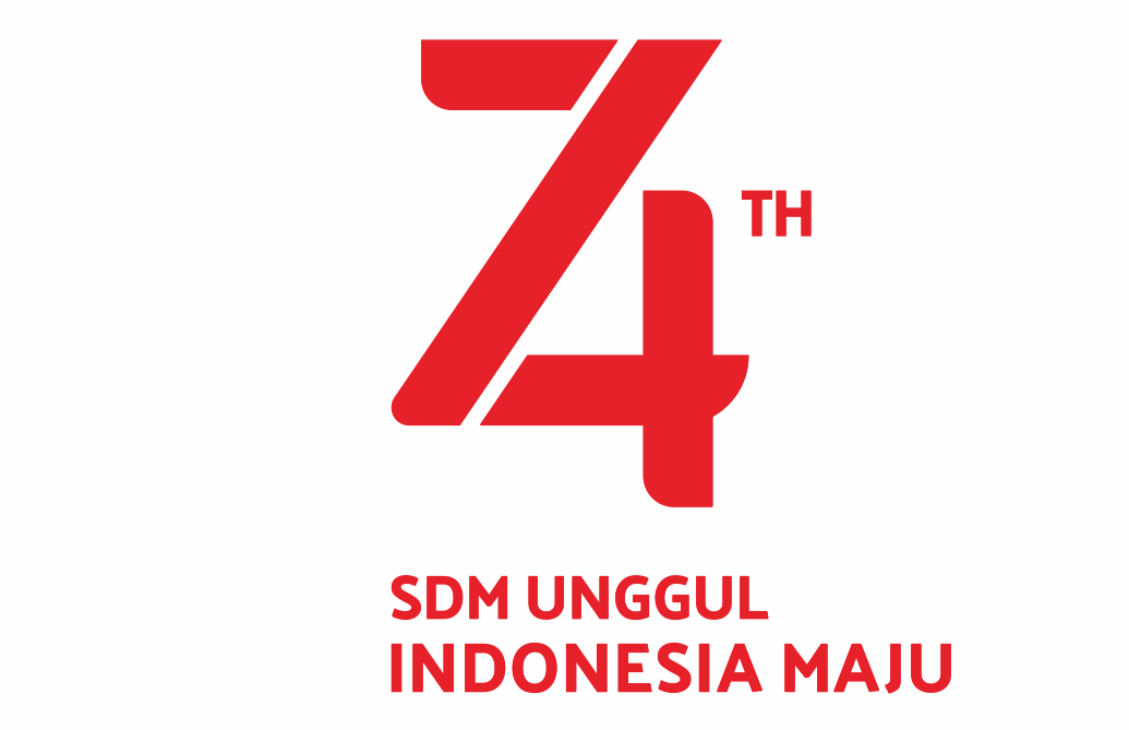Logo Resmi HUT RI Ke 74