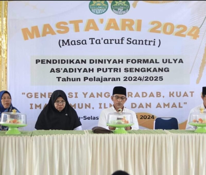 Pembukaan Masta'ari PDF Ulya As'adiyah Putri 2024: Generasi Beradab, Kuat Iman, Ilmu, dan Amal