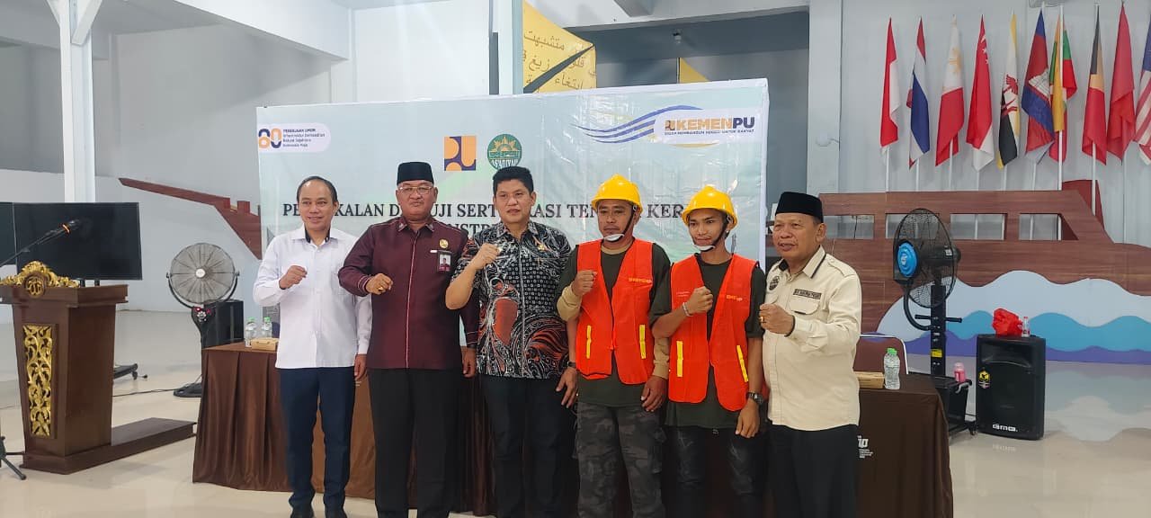 Pesantren As’adiyah Sengkang Jadi Tuan Rumah Pembekalan dan Sertifikasi Tenaga Kerja Konstruksi