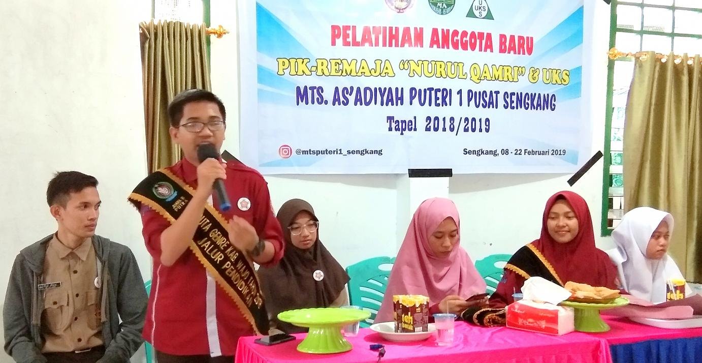 UKS MTs. As'adiyah Puteri Gelar Pelatihan Kader PIK-R