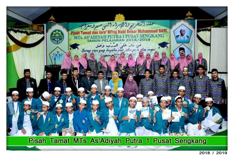 MTs 1 Gelar Pisah Tamat, Begini Pesan Kepala Madrasah