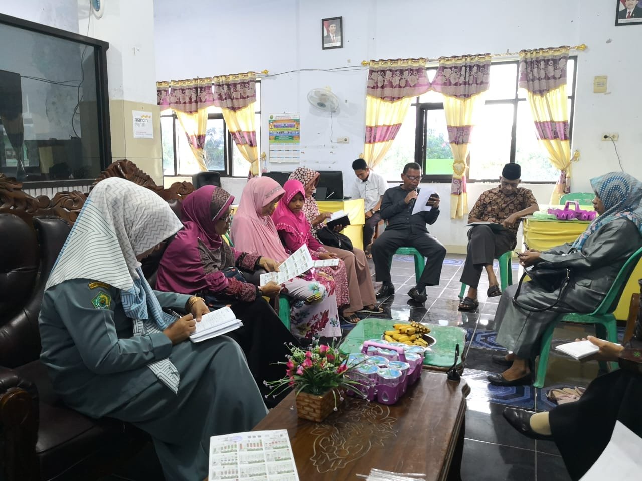 Jelang Silaturrahim Dengan Orang Tua Santri, Panitia PSB Gelar Rapat