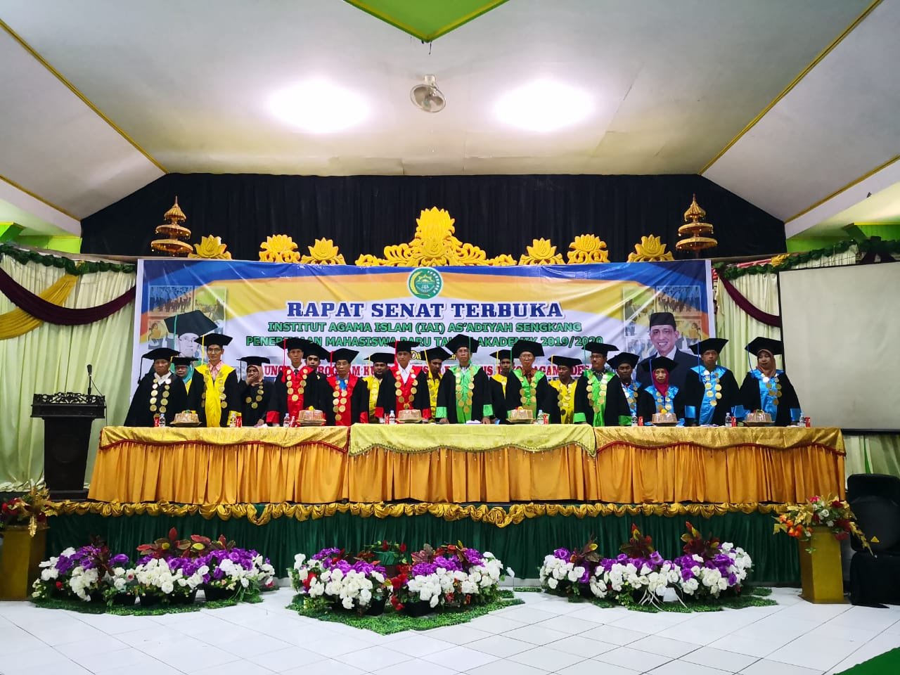 Rapat Senat Terbuka Penerimaan Secara Resmi Mahasiswa Baru IAI