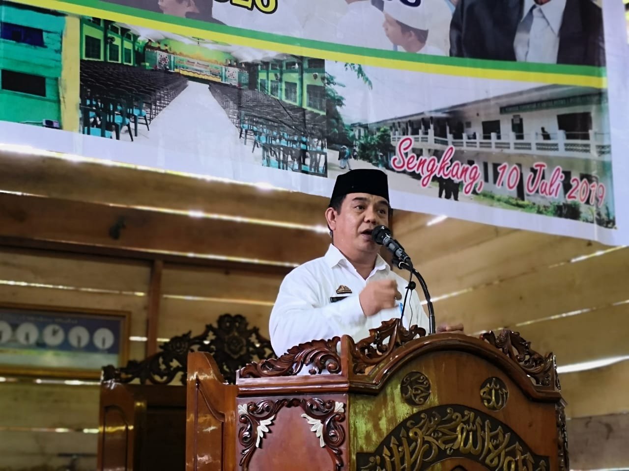 Kakan Kemenag Wajo Motivasi Orang Tua Santri