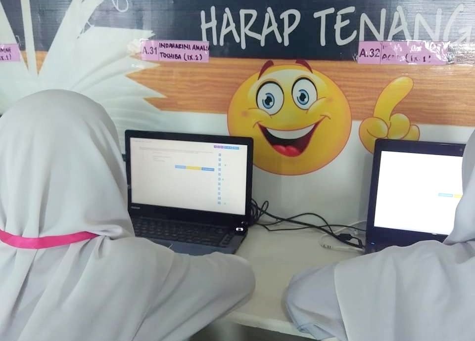 MTs Puteri 1 Kembali Gelar Simulasi UAMBN-BK